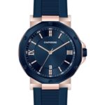 Erkek Kol Saati Lacivert Kadran Silikon Kordon C001194