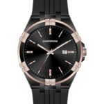 Erkek Kol Saati Siyah Kadran Silikon Kordon C001391