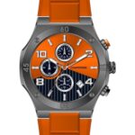 Erkek Kol Saati Şık Çok Renkli Kadran Silikon Kordon C001422