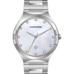 Erkek Kol Saati Şık Beyaz Kadran Çelik Kordon C001591