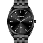 Erkek Kol Saati Şık Siyah Kadran Çelik Kordon C001619