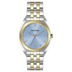 Kadın Kol Saati Zarif Mavi Kadran Çelik Kordon C001628