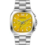 Erkek Kol Saati Sarı Kadran Çelik Kordon C001915