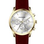 Erkek Kol Saati Minimal Beyaz Kadran Deri Kordon C002165