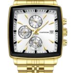 Erkek Kol Saati Minimal Beyaz Kadran Çelik Kordon C002217