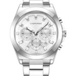 Erkek Kol Saati Beyaz Kadran Çelik Kordon C002255