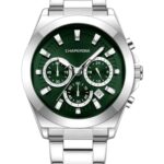 Erkek Kol Saati Şık Yeşil Kadran Çelik Kordon C002256