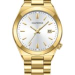 Kadın Kol Saati Minimal Beyaz Kadran Çelik Kordon C002304