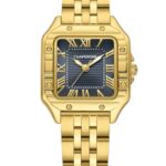 Kadın Kol Saati Minimal Lacivert Kadran Çelik Kordon C002316