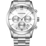 Kadın Kol Saati Zarif Beyaz Kadran Çelik Kordon C002357