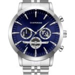 Erkek Kol Saati Şık Lacivert Kadran Çelik Kordon C002363