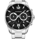 Erkek Kol Saati Siyah Kadran Çelik Kordon C002372